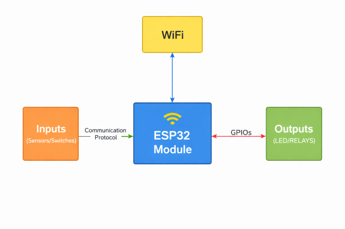 Block diagram of the IoT unit