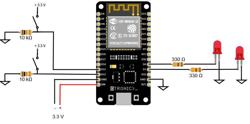 Demonstration wiring diagram